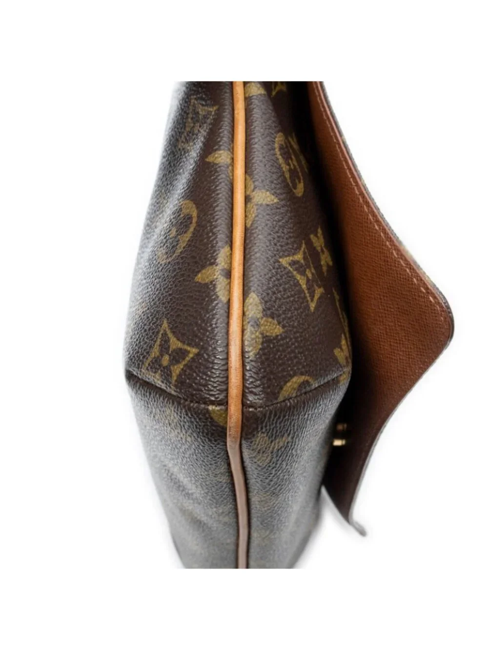 Louis Vuitton Musette Tango Brown Monogram Canvas Shoulder